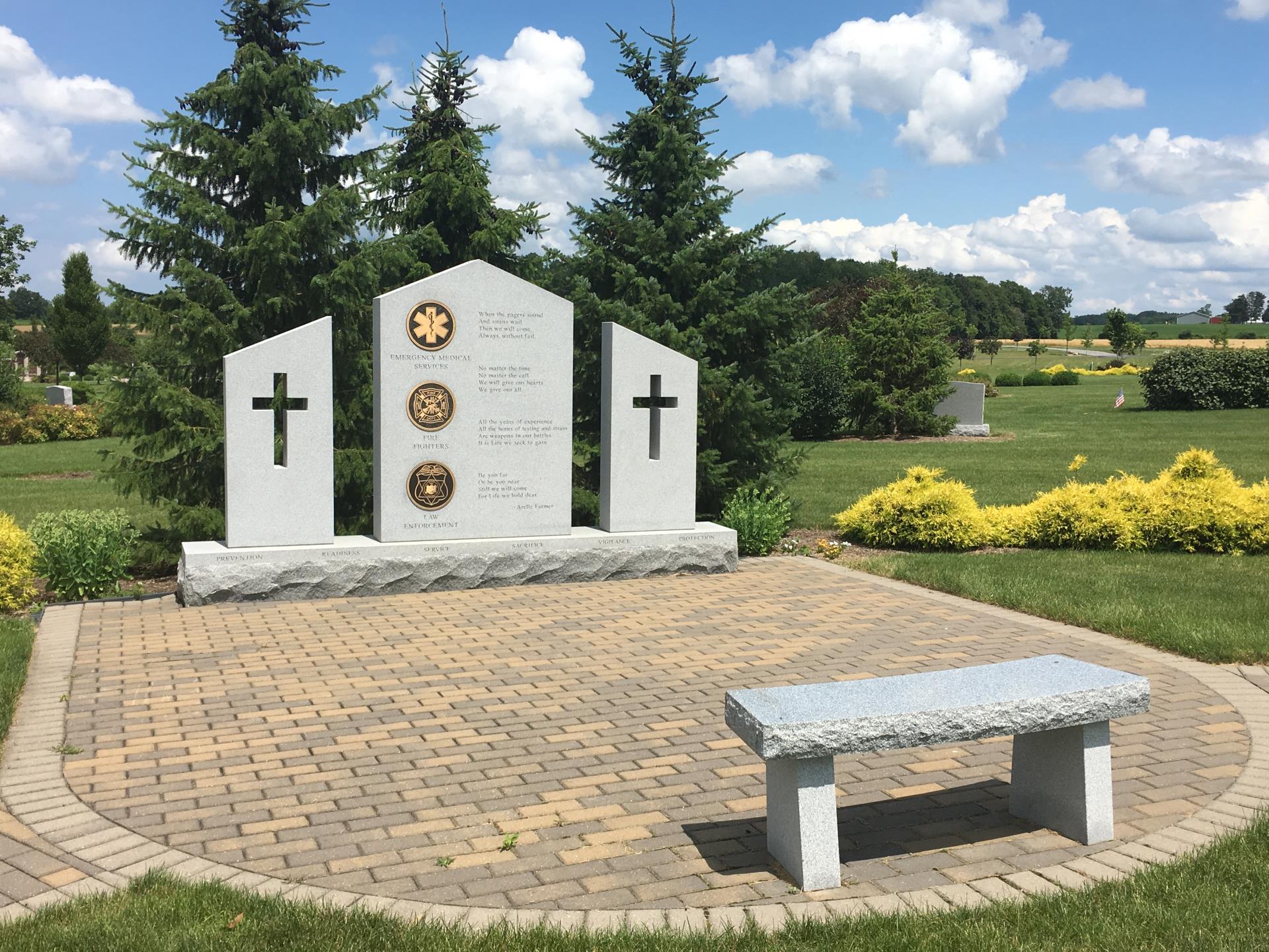 traditional-3 Monument in the First Responders Section